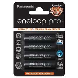 BATTERY  PANASONIC ENELOOP PRO AA 2450 4BP