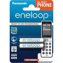 BATTERY  PANASONIC ENELOOP AAA 750 2DE