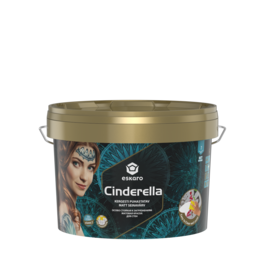 КРАСКА ДЛЯ СТЕН ESKARO CINDERELLA 2.7L БЕЛЫЙ МАТ
