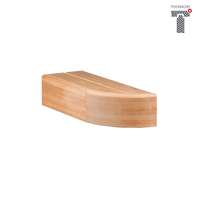 Sauna Bench End Alder 140x200x600 Right