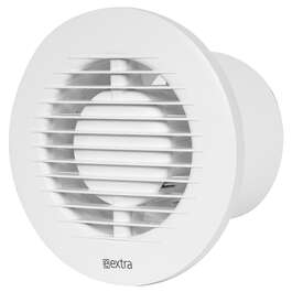 FAN E-EXTRA EA100T D100mm WITH TIMER, White