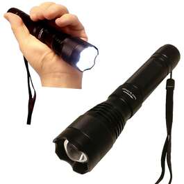 TASKULAMP LED CREE T6/10W 2000MAH USB-LAETAV