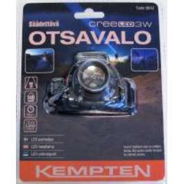 PEALAMP LED 3W, ZOOM, 2X PUNANE LED