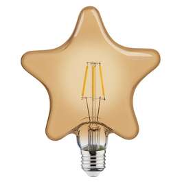 BULB  LED RUSTIC STAR 6W E27 2200K