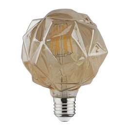 BULB  LED RUSTIC CRYSTAL 6W E27 2200K 125mm