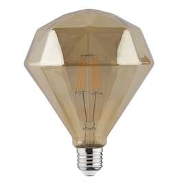 BULB  LED RUSTIC DIAMOND 6W E27 2200K 120mm