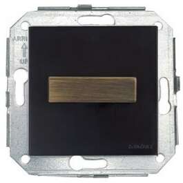 LIGHT SWITCH  F-37 2-NE PRONKS NUPP/ brown