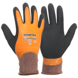 GLOVES Wortex LATEKSKATTEGA ORANZ XL/10