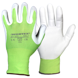 GLOVES Wortex NITRIILKATTEGA green XL/10
