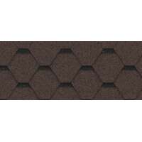 BITUMINOUS TILES  ICOPAL PLANOTEMA brown /3M2