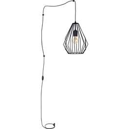 VALGUSTI BRYLANT BLACK 1X60W E27 RIPP