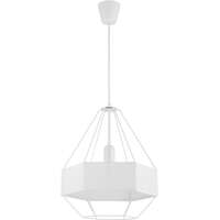 VALGUSTI CRISTAL NEW 1X60W E27 VALGE, RIPP