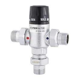 Thermostatic 3-way mixing valve 1/2" 25–55°C PF RVM 395
