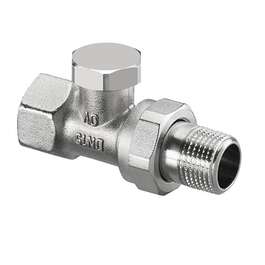 Radiator shut-off fitting 1/2"