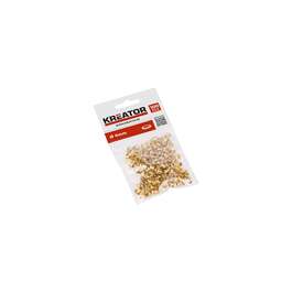 KOORMAKATTE ÖÖSID 4MM MESSING 100 TK/PAKK