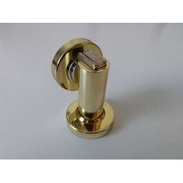 DOOR STOPPER  MAGNET H75 D50 MESSING