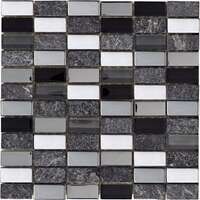 MOSAIIK 30X30 MYKA BLACK