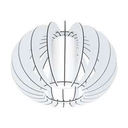 Ceiling light STELLATO 60W E27 White LAE