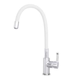 Kitchen Faucet RUBINETA FLEXY-33 White 