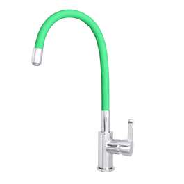 Kitchen Faucet RUBINETA FLEXY-33 green 