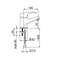 Basin mixer RUBINETA OPTIMA-18 Basin mixer RUBINETA OPTIMA-18