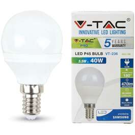 BULB  VT-SAMSUNG 236 E14 5,5W LED 470lm