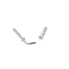 PLASTIC DOWEL +L-KONKS 6X30 5TK/PAKK