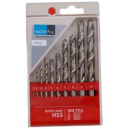 DRILL BIT  NOVIPRO MET.HSS 10TK