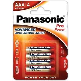 BATTERY  PANASONIC LR03PPG/4B