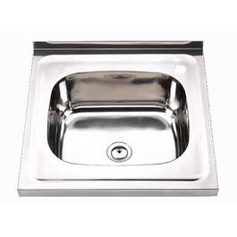 Stainless steel sink 500X500 POLISH Stainless steel sink 500X500 POLISH