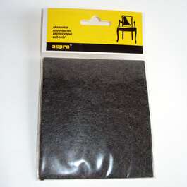 ВОЙЛОК МЕБЕЛЬНЫЙ А-40002-05-001 ЧЕРНЫЙ 1ШТ/УПАКОВКА 120Х100ММ