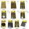 MÖÖBLIVILT A-40002-03-020 MUST 20TK/PK 20X20MM