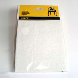 МЕБЕЛЬНЫЙ ВОЙЛОК А-40001-05-001 БЕЛЫЙ 1ШТ/УПАКОВКА 120Х100ММ