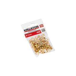 KOORMAKATTE ÖÖSID 7MM MESSING 100 TK/PAKK