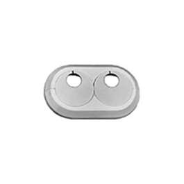 PLASTIKROSETT 2-NE 16mm VALGE