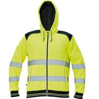 WORK HOODIE  CERVA KNOXFIELD HV YELLOW  3XL