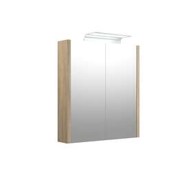 Pesuallaskaappi SERENA 60 cm Harmaa tammi LED IP44