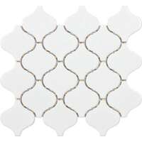 MOSAIC 30.5X28.5 TECH FLAME WHITE GLOSSY MOSAIC 30.5X28.5 TECH FLAME WHITE GLOSSY