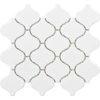 MOSAIC 30.5X28.5 TECH FLAME WHITE GLOSSY MOSAIC 30.5X28.5 TECH FLAME WHITE GLOSSY