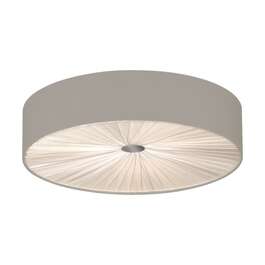 VALGUSTI FUNGINO 3X60W, E27 NIKKEL VALGE/TAUPE VAL