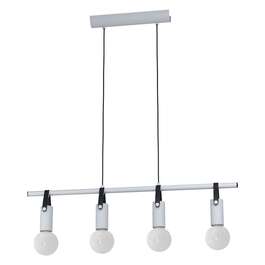 VALGUSTI APRICALE 4X60W, E27 METALL/HALL/MUST