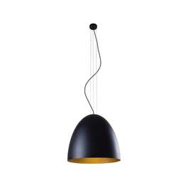 VALGUSTI EGG L 5XE27, MAX 40W MUST/KULD