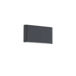 VALGUSTI TRIO THAMES II 2X4,5W IP54 800lm ANTRAS.