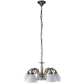 VALGUSTI GLOBO 69023-5 5X60W, E27 PRONKS/OPAL