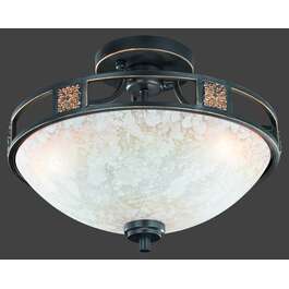 VALGUSTI TRIO QUINTA D420 3X60W E27 METALL/RUSTY