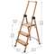 LADDER  TATKRAFT UPSTAIRS 3-ASTMEGA ALUMIN.
