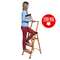 LADDER  TATKRAFT UPSTAIRS 3-ASTMEGA ALUMIN.