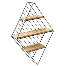 METALLRIIUL LIPPE 37X55CM MUST/PUIT