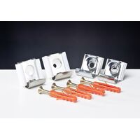 CLAMPS FOR MIRROR 4PCS