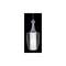 VALGUSTI LUKSOR PLUSS 1X40W E27 TERAS/ VALGE VALGUSTI LUKSOR PLUSS 1X40W E27 TERAS/ VALGE